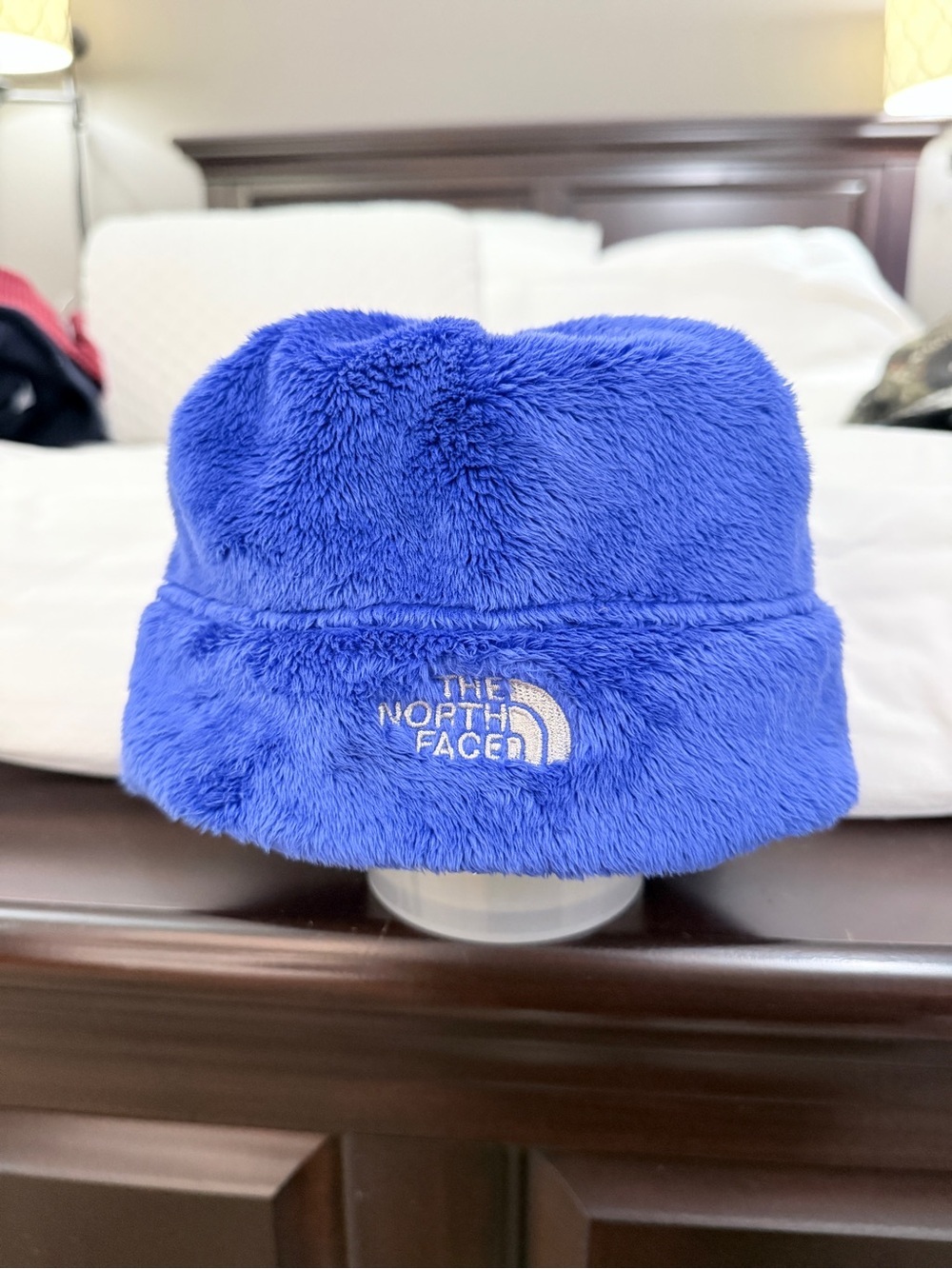 The North Face Denali Thermal Fleece Beanie Hat Vibrant Blue